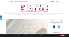Desktop Screenshot of laciviltacattolica.com